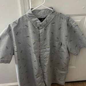 Men’s XL grey Molokai casual shirt in excellent condition.